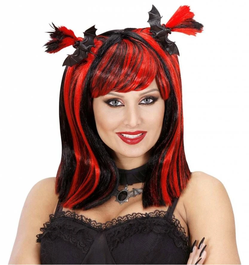 Halloweenpruik Volwassen Met Spinnen 3 Halloweenpruik Volwassen Met Spinnen - Afbeelding 3