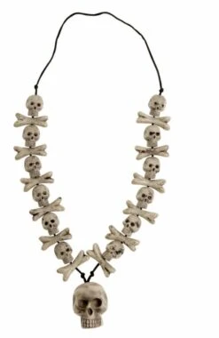 Halsketting Botten En Schedels Voor Halloween