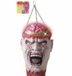 Hangdecoratie Schedel Met Lichtgevende Hersenen