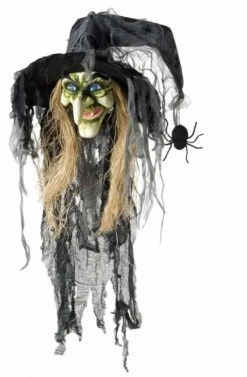 Hangdecoratie Vliegende Heks Als Halloween Decoratie
