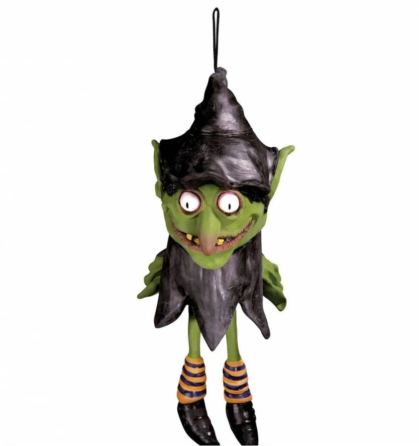 Hangende Heksenpop Voor Halloween En Horror 1 Hangende Heksenpop Voor Halloween En Horror