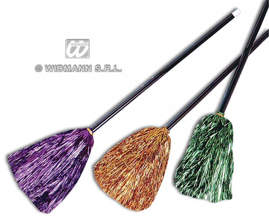 Heksenbezems Met Glitters 92 Cm Lang 1 Heksenbezems Met Glitters 92 Cm Lang