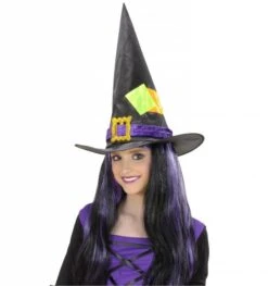 Heksenhoed Met Lapjes Voor Kinderen