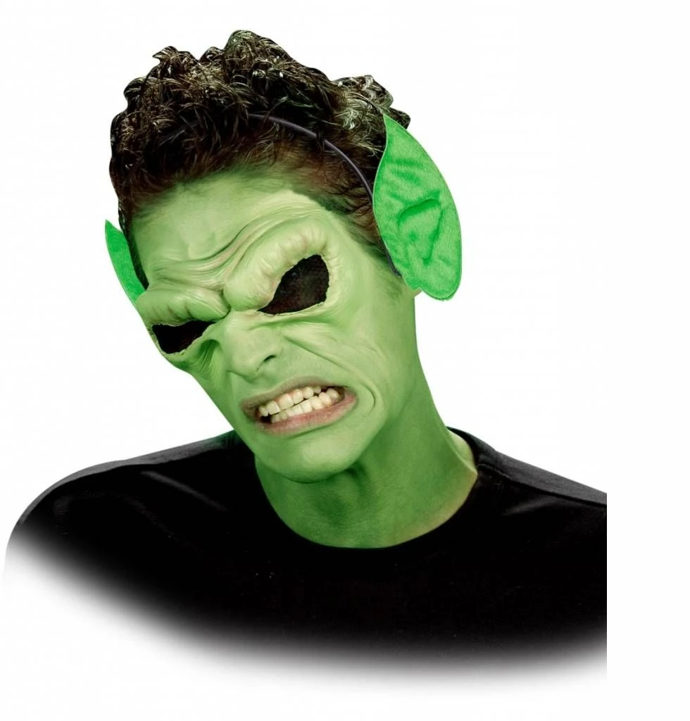 Hoofdband Met Groene Punt-oren Voor Heksen 2 Hoofdband Met Groene Punt-oren Voor Heksen - Afbeelding 2