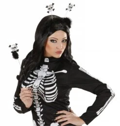 Hoofdbanden Met Staf En Schedel En Botjes Voor Halloween -HalloweenkledingVerkoop hoofdbanden met staf en schedel en botjes voor hal 2