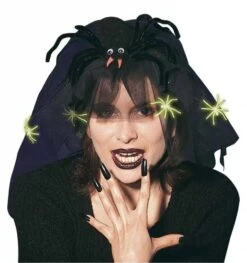 Hoofddoekjes Voor Heksen Met Spin Voor Halloween