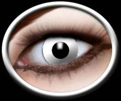 IJs Witte Contactlenzen Voor Halloween Geesten