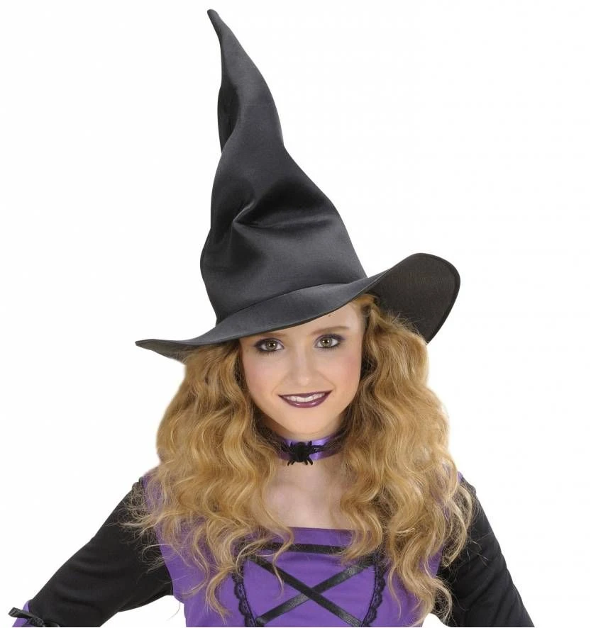 Maffe Gekreukte Heksenhoed Voor Kinderen 1 Maffe Gekreukte Heksenhoed Voor Kinderen