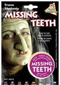 Make-up Voor Het Maken Van Missende Tanden