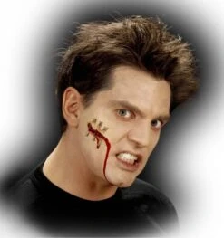 Met Sluitspelden Gedichte Wond Voor Op Je Huid Voor Halloween