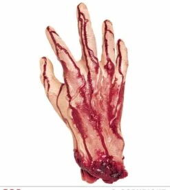 Nep Afgehakte Hand Voor Halloween