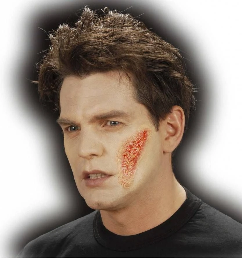 Nep Brandwond Voor Op Je Huid Voor Halloween 1 Nep Brandwond Voor Op Je Huid Voor Halloween