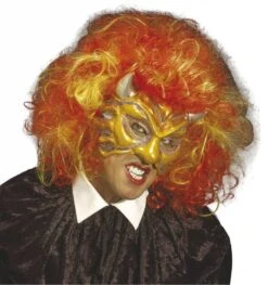 Oogmaskers Voor Duivels Met Glitters