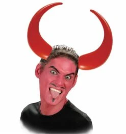 Opblaasbare Duivelshoorntje Voor Halloween