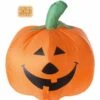 Opblaasbare Pompoen Met Luchtcompressor Voor Halloween