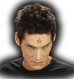 Pentagram Brandmerk Als Halloween Brandmerk