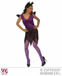 Pittige Vleermuis Jurk Voor Halloween