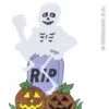 Raamsticker Met Groot Spook Voor Halloween