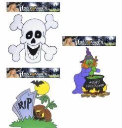 Raamstickers Met Enge Halloween Uitbeeldingen