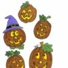 Raamstickers Met Pompoenen Als Halloween Versiering