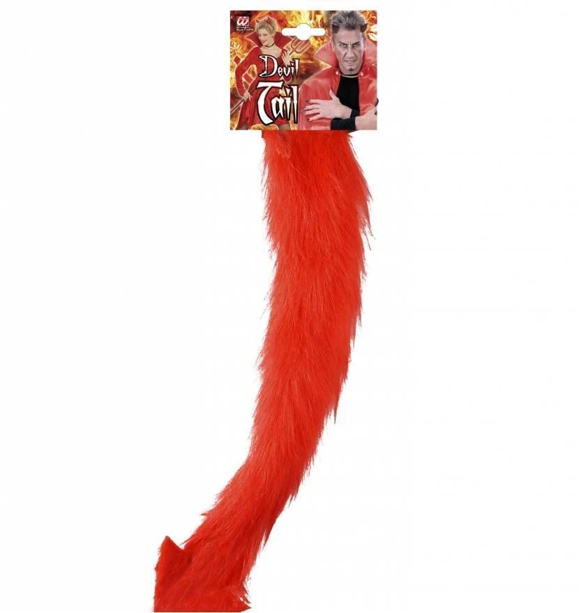 Rode Duivels Staarten Met Pluche Voor Duivelspakken 2 Rode Duivels Staarten Met Pluche Voor Duivelspakken - Afbeelding 2