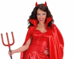 Rode Spiegelende Duivelshoorntjers Voor Duivelspakken -HalloweenkledingVerkoop rode spiegelende duivelshoorntjers voor duivelspak 2