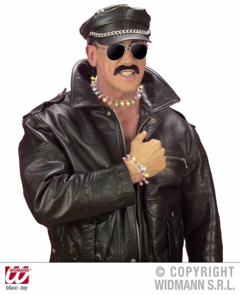 Spijker Hals- Of Armband Met Led-licht Voor Halloween En Horror 4 Spijker Hals- Of Armband Met Led-licht Voor Halloween En Horror - Afbeelding 4