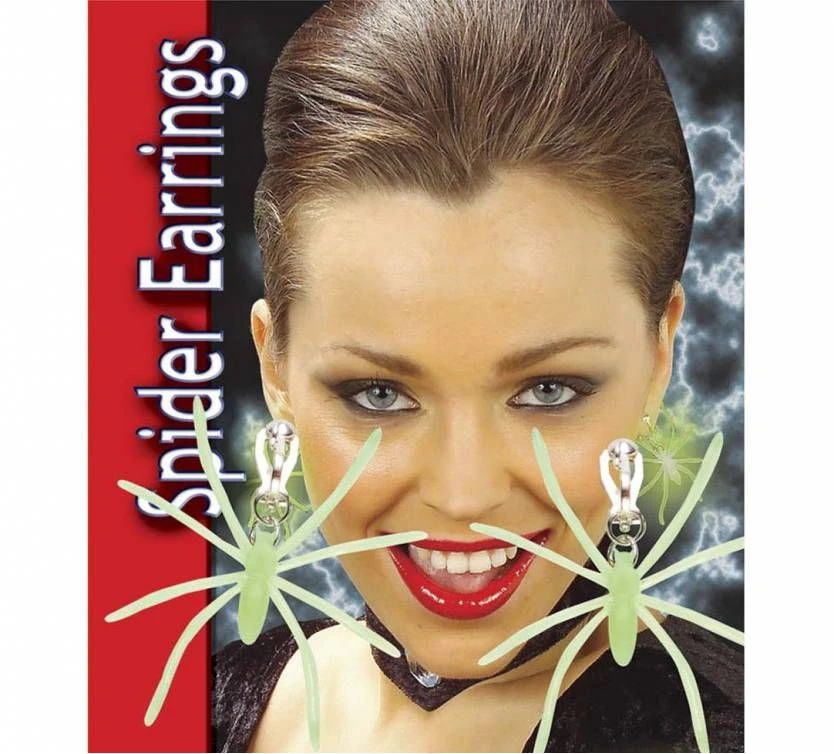 Spinnen Oorbellen Voor Heksen Voor Halloween 3 Spinnen Oorbellen Voor Heksen Voor Halloween - Afbeelding 3