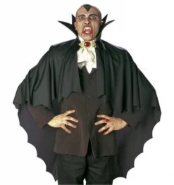 Vampieren Cape Met Vleermuis Vleugels