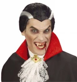 Vampieren Pruik Vampier Leo Voor Halloween