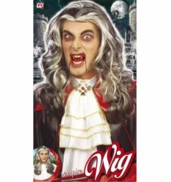 Vampierpruik Met Lang Haar Voor Halloween -HalloweenkledingVerkoop vampierpruik met lang haar voor halloween 2