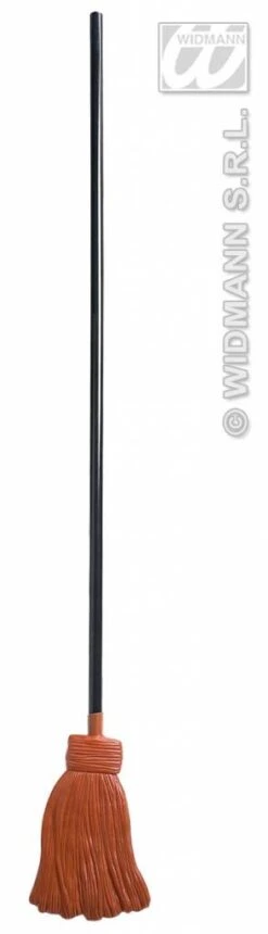 Vliegende Heksenbezem Voor Halloween