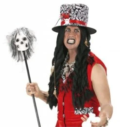 Voodoo-pruik Dames Voor Halloween Duivels Bezweerders -HalloweenkledingVerkoop voodoo pruik dames voor halloween duivels bezweerd 2