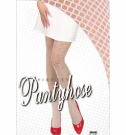 Witte Visnet Panty Voor Halloween -HalloweenkledingVerkoop witte visnet panty voor halloween 2