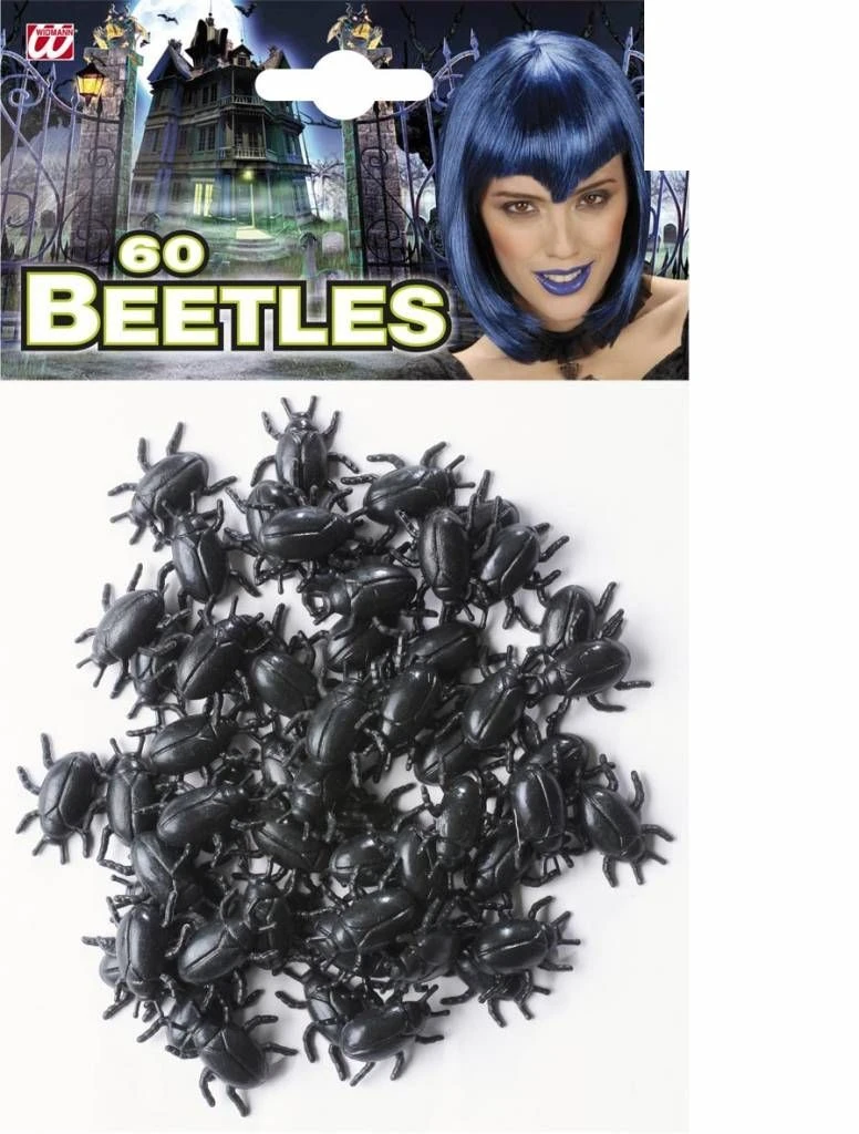 Zakje Met 60 Nep Kevers Voor Haloween 2 Zakje Met 60 Nep Kevers Voor Haloween - Afbeelding 2