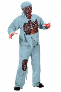Zombie Doker Kostuum Voor Halloween