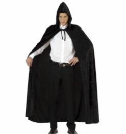 Zwarte Cape Of Mantel Voor Halloween -HalloweenkledingVerkoop zwarte cape of mantel voor halloween 2