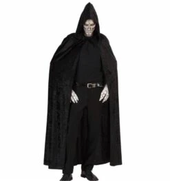 Zwarte Cape Of Mantel Voor Halloween -HalloweenkledingVerkoop zwarte cape of mantel voor halloween 3