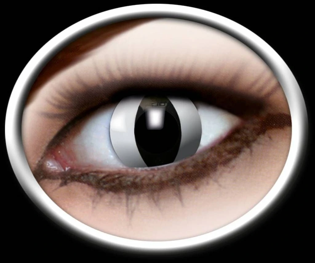 Zwarte Kater Contactlenzen Voor Halloween 1 Zwarte Kater Contactlenzen Voor Halloween