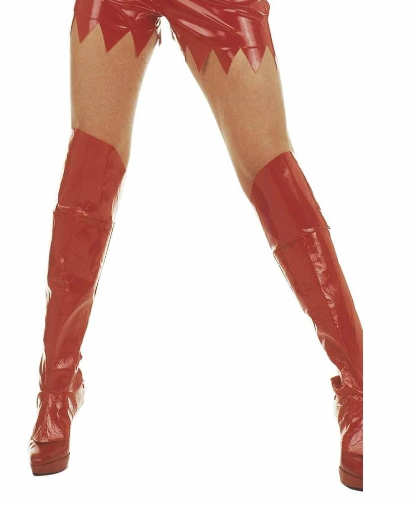 Zwarte Opzet Lak Laarzen Voor Heksen 2 Zwarte Opzet Lak Laarzen Voor Heksen - Afbeelding 2